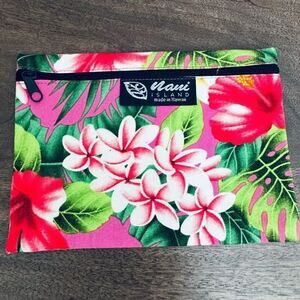 Nani Island Hawaii Floral Hibiscus Bag / Wallet Pouch